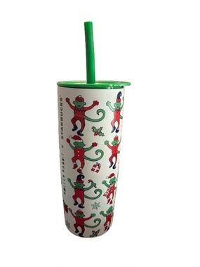 Roller Rabbit Starbucks Monkey mas cup new